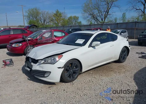 2010 Hyundai Genesis 3.8 Grand Touring from USA, damaged, VIN KMHHU6KH2AU023718